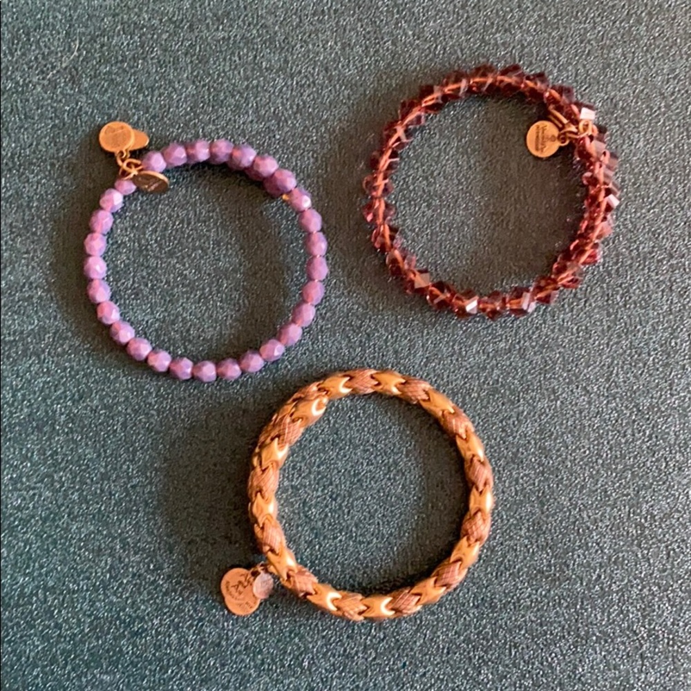 Three Alex & Ani Bangles!